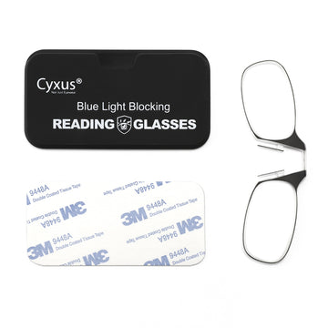 Presbyopia Blue Light Blocking Clip on Reading Glasses 2606 Reading Glasses cyxus